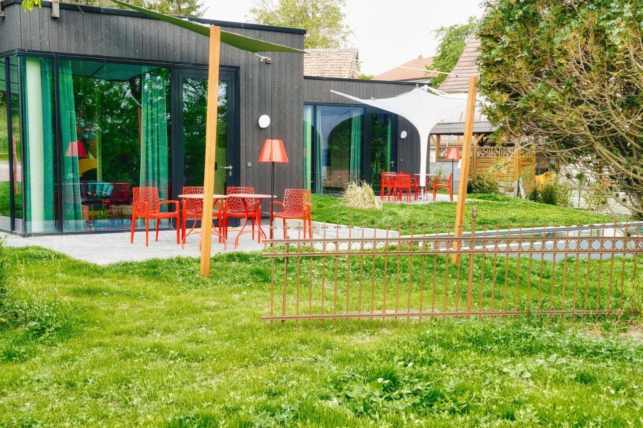 Wohnung Mit Pool Little King, Little Dagobert Heimburg Bagian luar foto