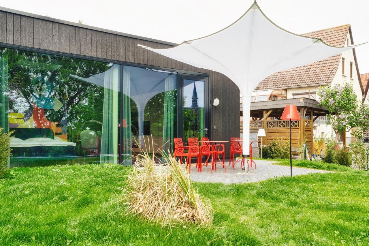 Wohnung Mit Pool Little King, Little Dagobert Heimburg Bagian luar foto